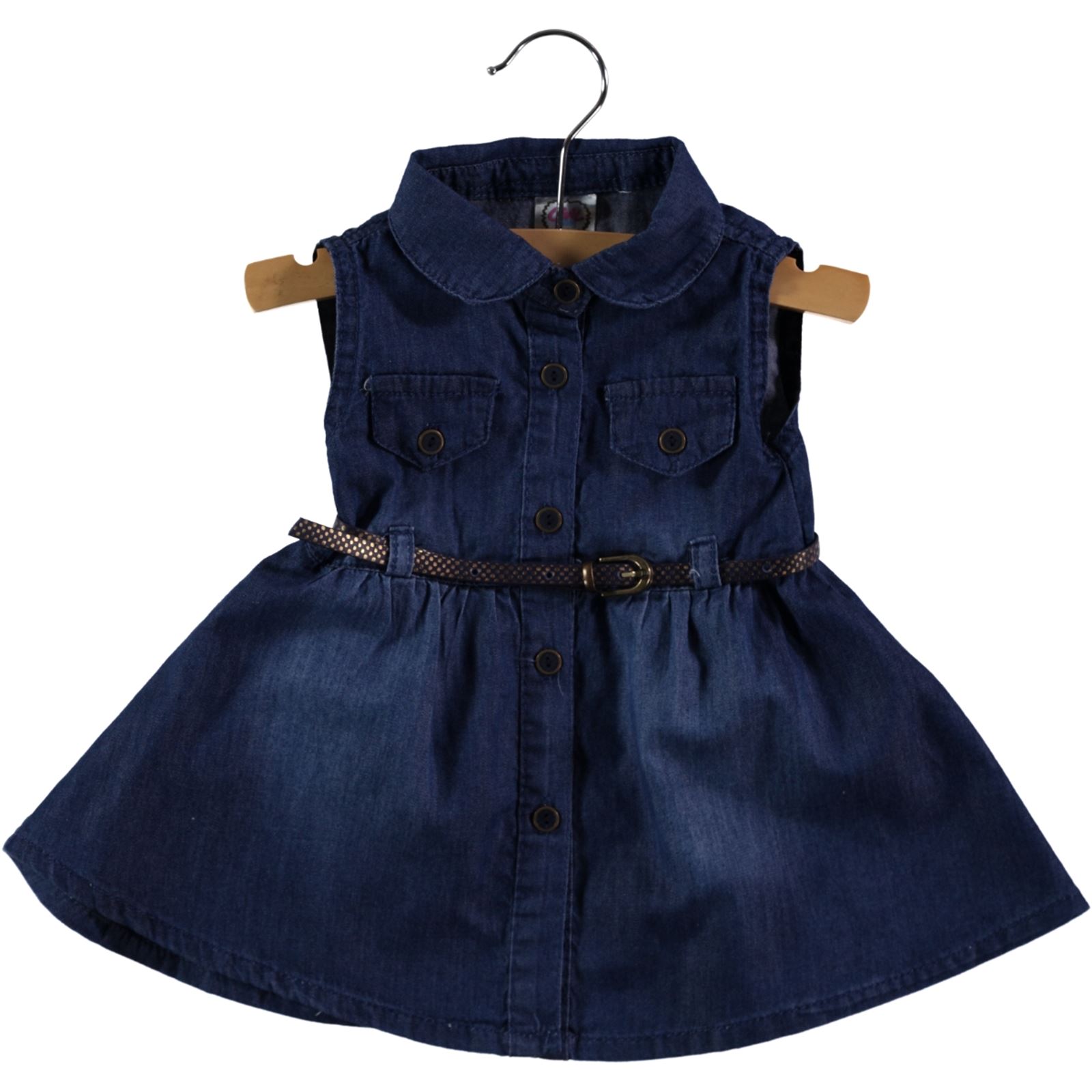 jean dress for baby girl